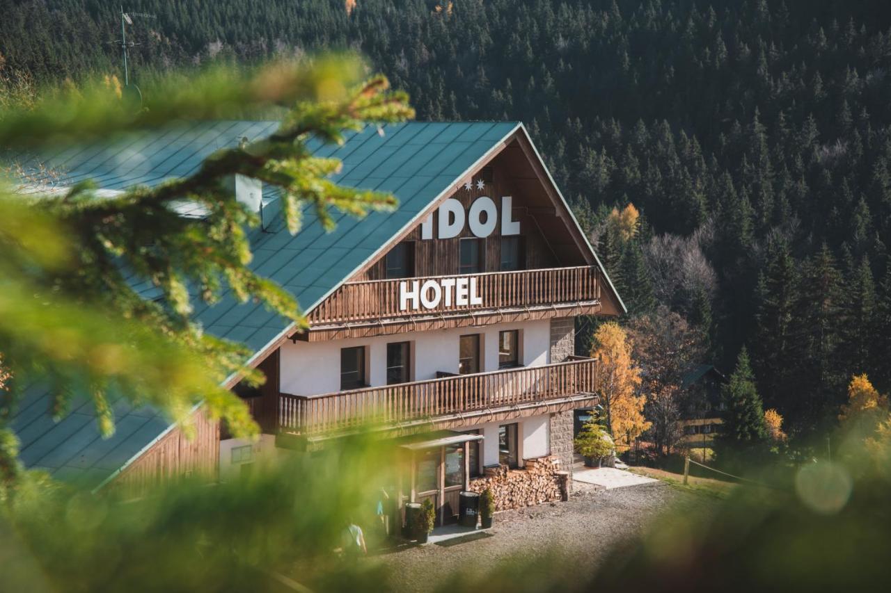 Horsky Hotel Idol ฮอร์นี มิเซตสกี ภายนอก รูปภาพ
