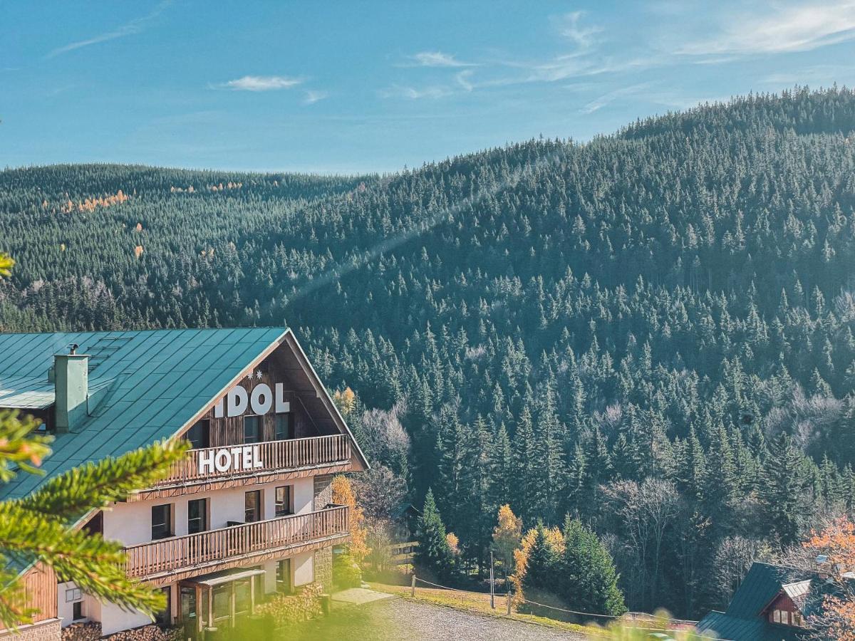 Horsky Hotel Idol ฮอร์นี มิเซตสกี ภายนอก รูปภาพ