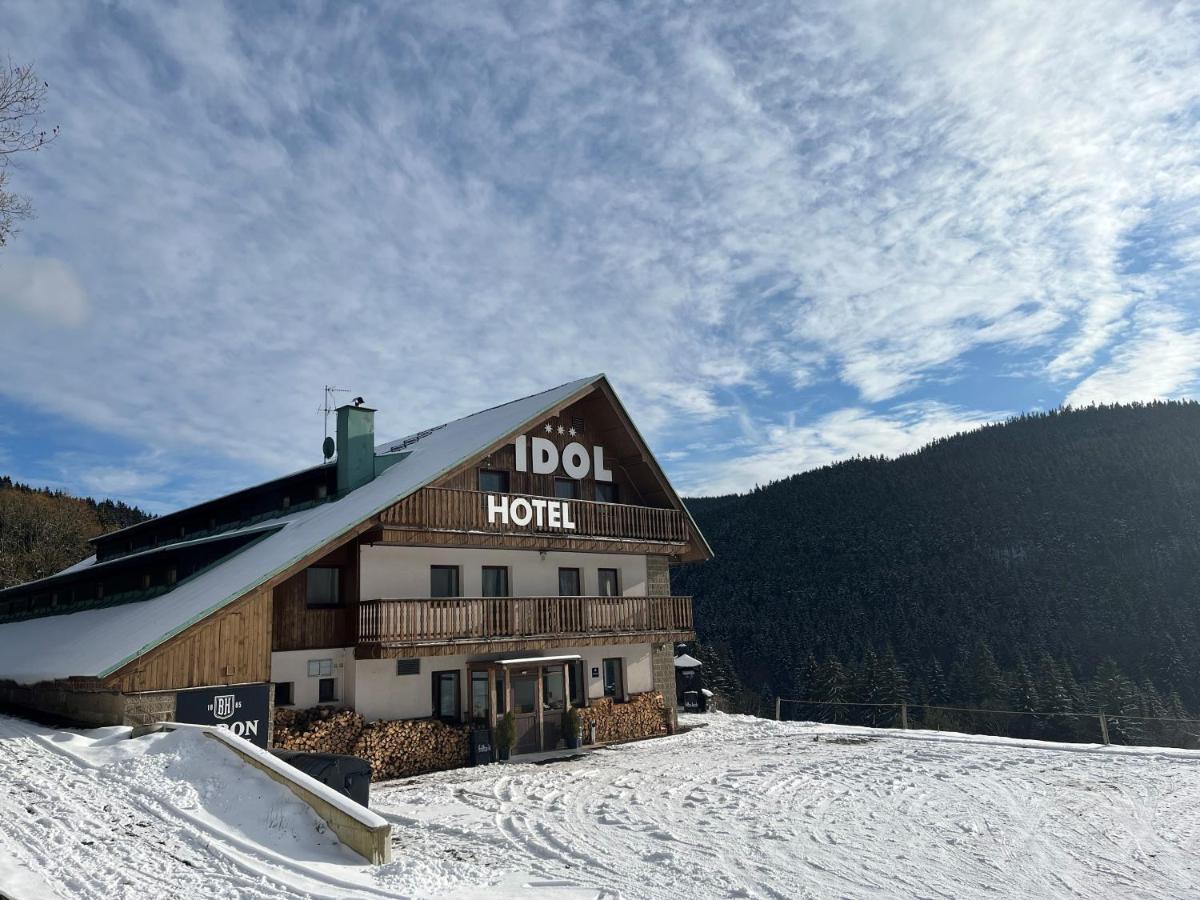 Horsky Hotel Idol ฮอร์นี มิเซตสกี ภายนอก รูปภาพ